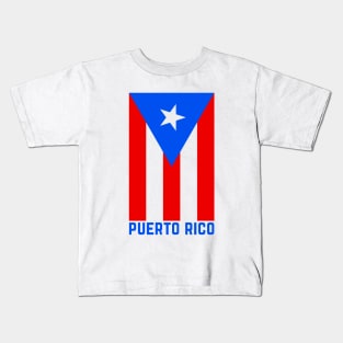 Puerto Rico Proud Puerto Rican Flag Boricua Kids T-Shirt
